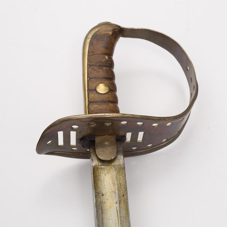 A SWEDISH SABRE, model 1867-1893, cavalry.