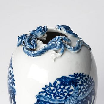 A Chinese vase, circa 1900 with Yongzheng mark.