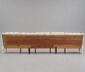 A Swedish Rococo sofa by C Tietze.