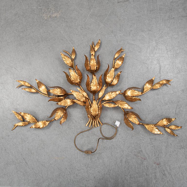 VÄGGLAMPA, troligen Italien, 1900-talets andra hälft.