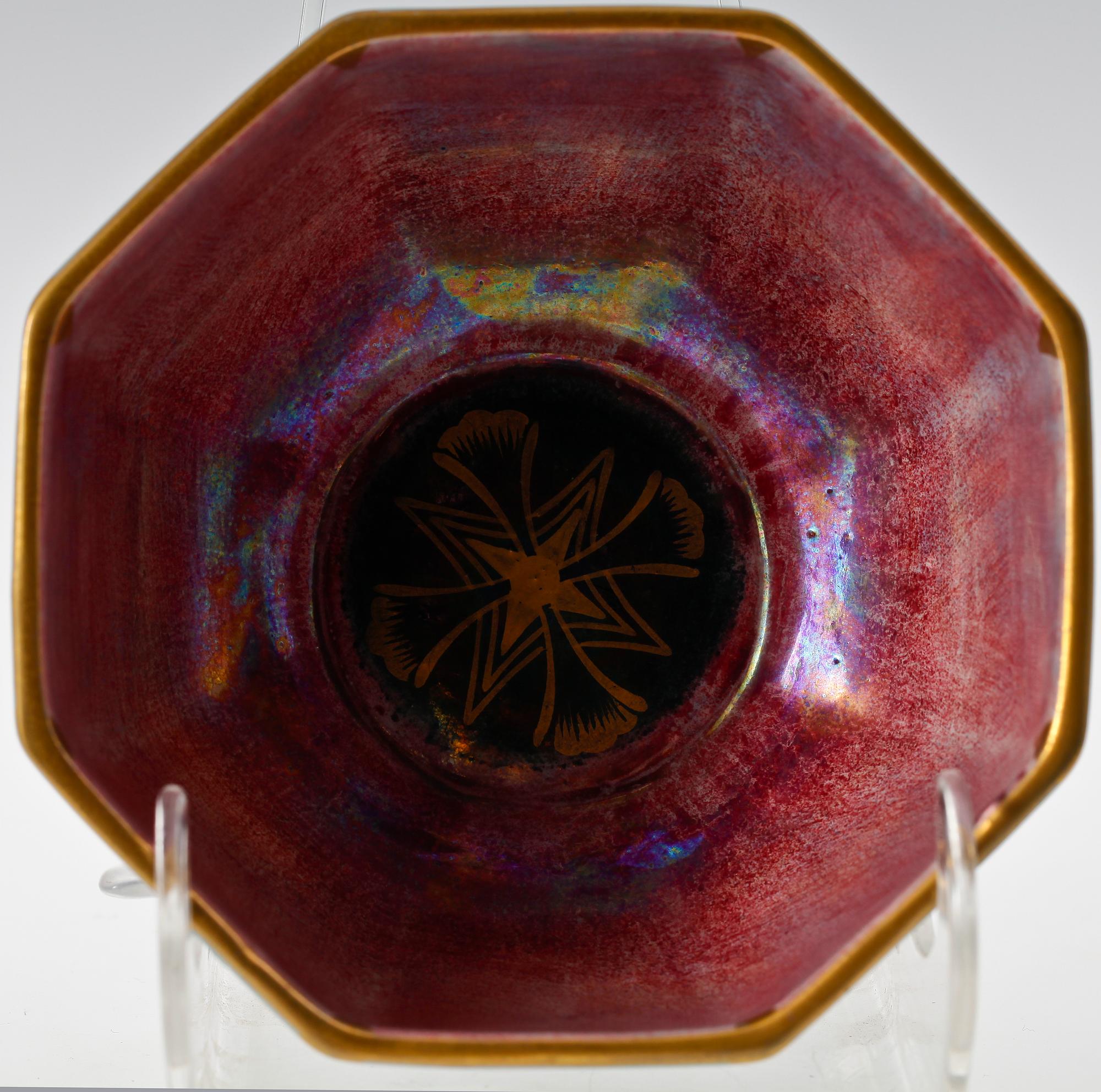 SKÅL, porslin, Josef Ekberg, Gustavsberg. Dat 1929.