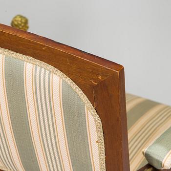 Möblemang, 8 delar, Empirestil, Ryssland, 1900-talets början.