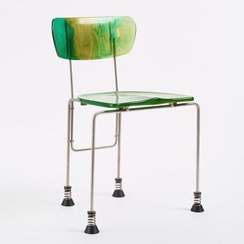 Gaetano Pesce, a "Broadway" chair model "543", Bernini, Italy, post 1993.