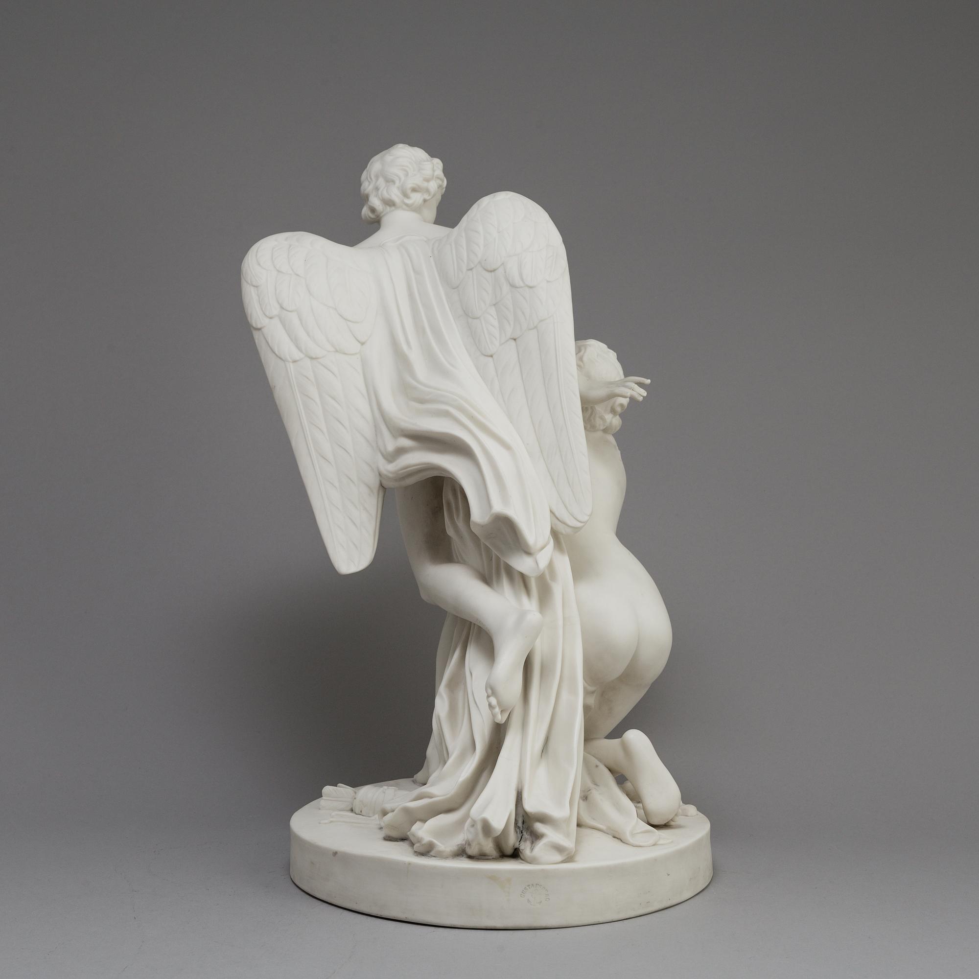 A PARIAN GROUP, Gutafsberg, late 19th century.