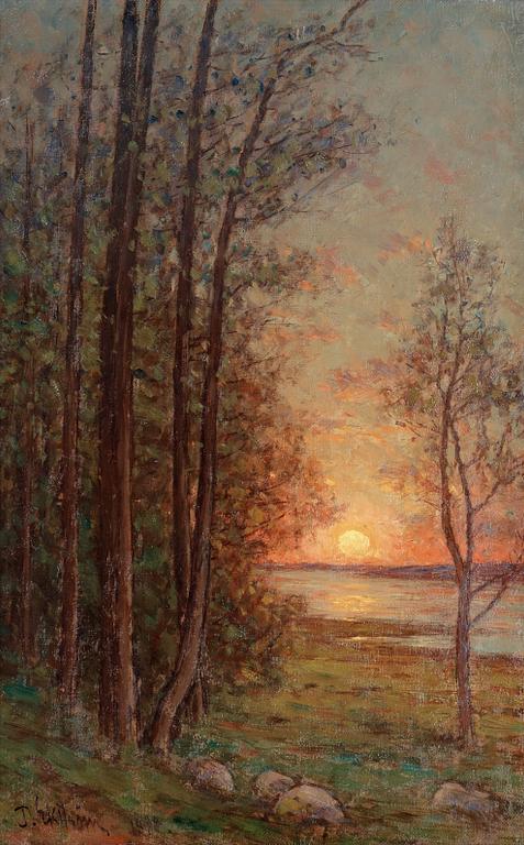 Per Ekström, Sun setting over the sea.