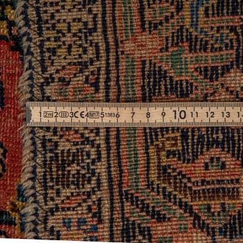 MATTO, an antique Bidjar, ca 220-228 x 138-141 cm.