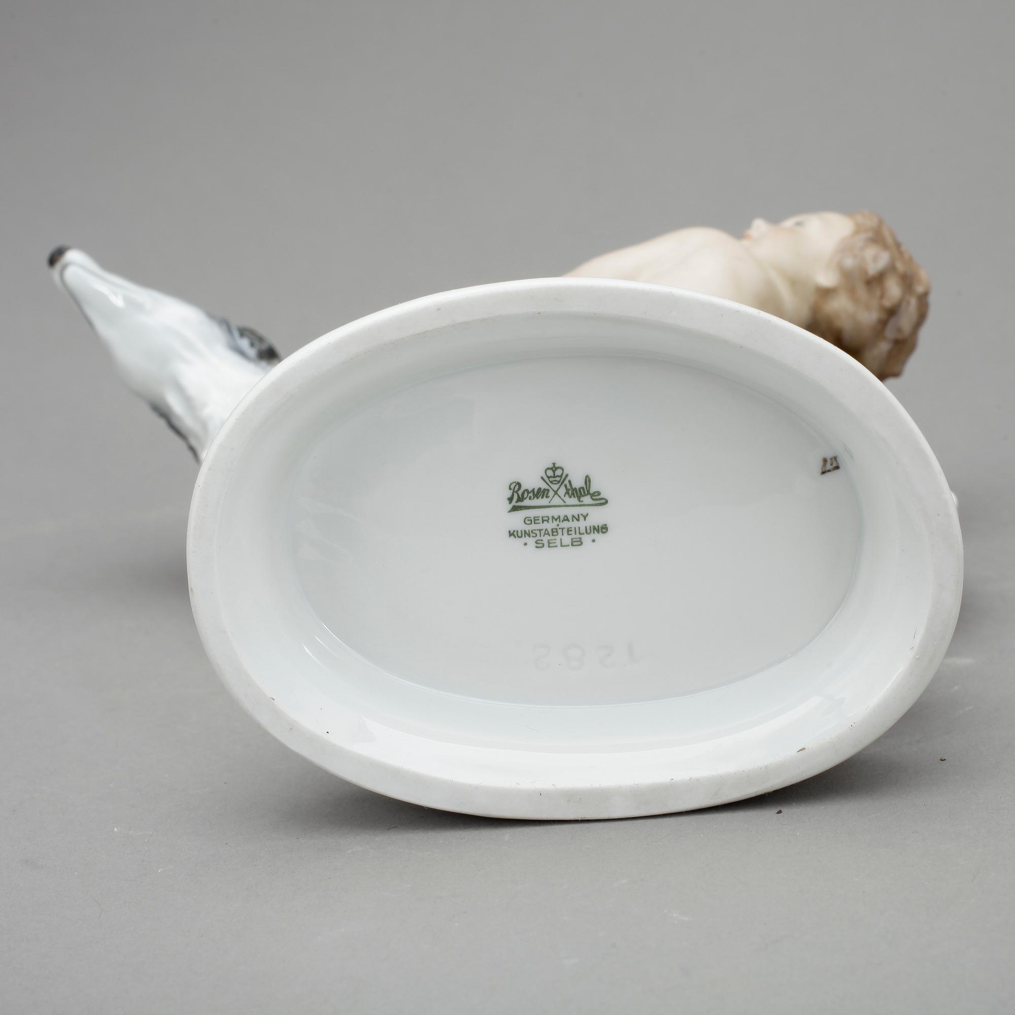 FIGURIN, porslin, Rosenthal, 1900-talets första hälft.
