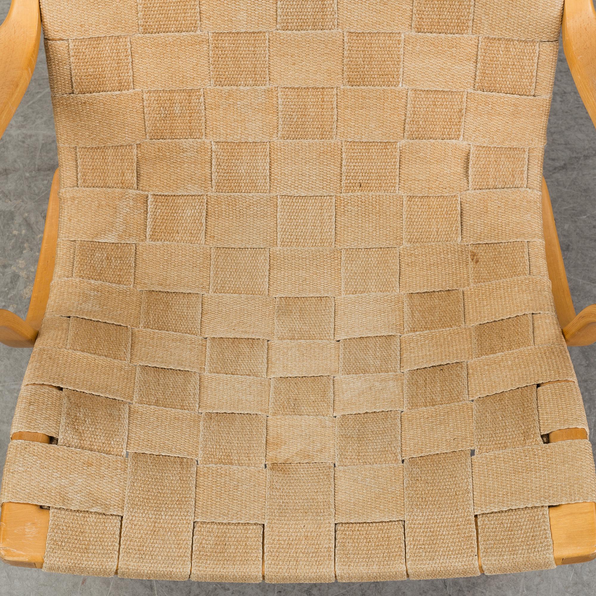 BRUNO MATHSSON, 'Pernílla' easy chair, late 20th Century.