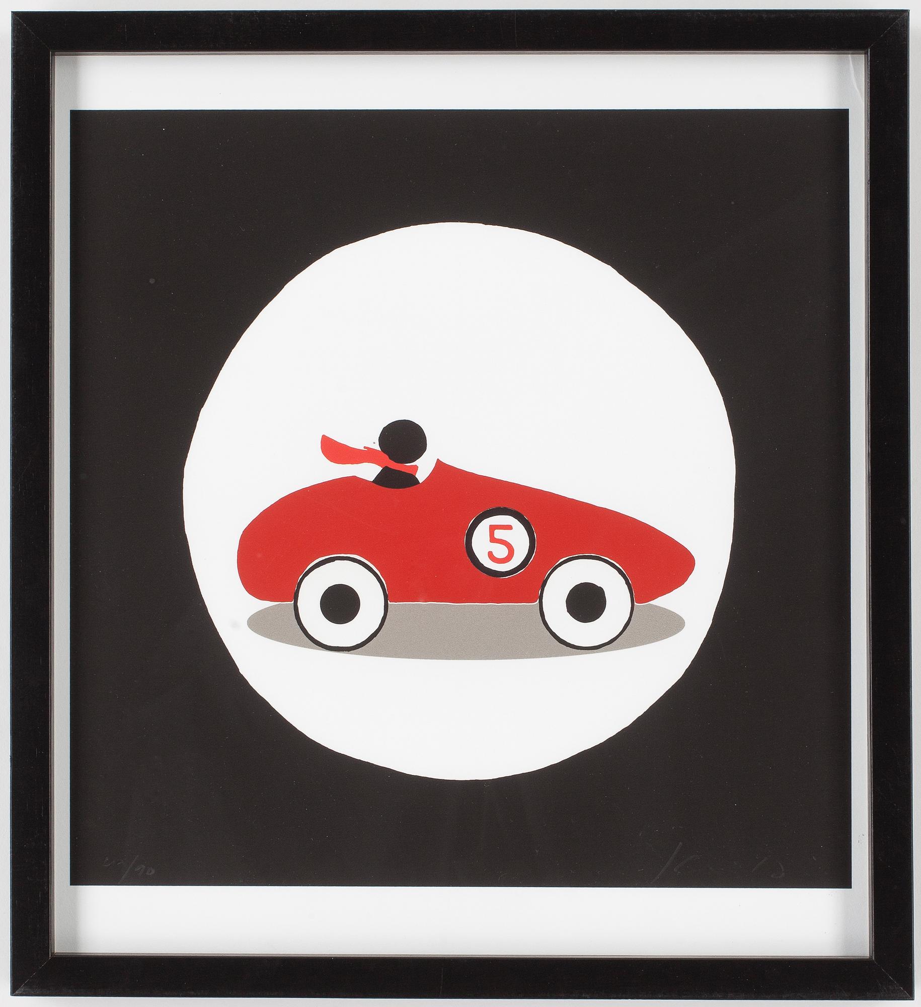 KARIN DAHLIN, färglitografi, signerad och numrerad 49/90.