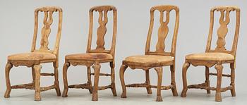 STOLAR, 4 st, senbarock, 1700-tal.