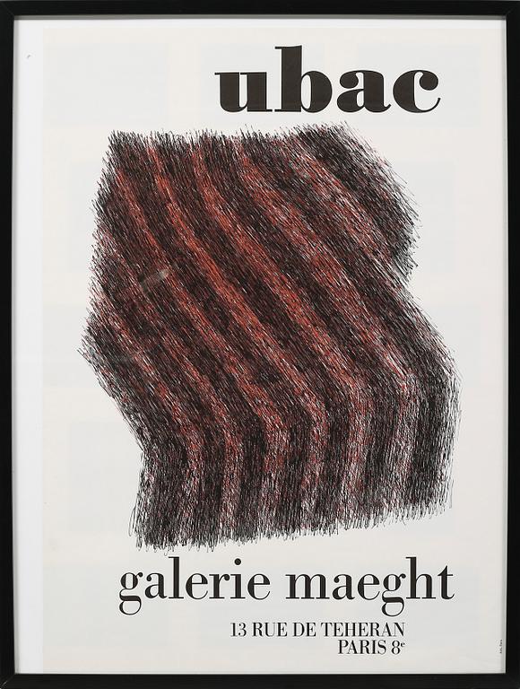 Four exhibition posters, Galerie Maeght, Paris.