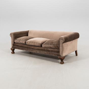 Sofa in Chippendale style, 1940s.