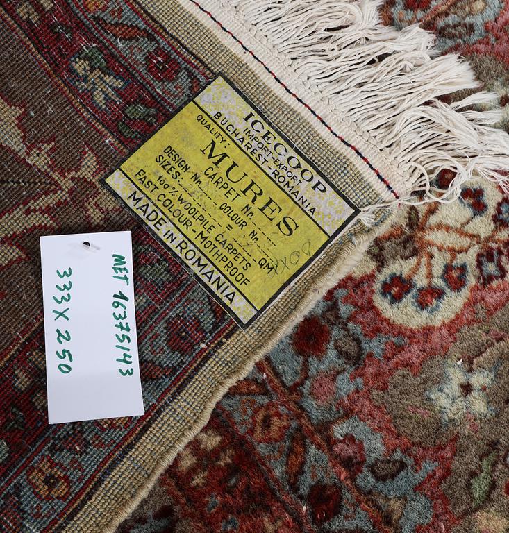 An Eastern European carpet, c. 333 x 250 cm.