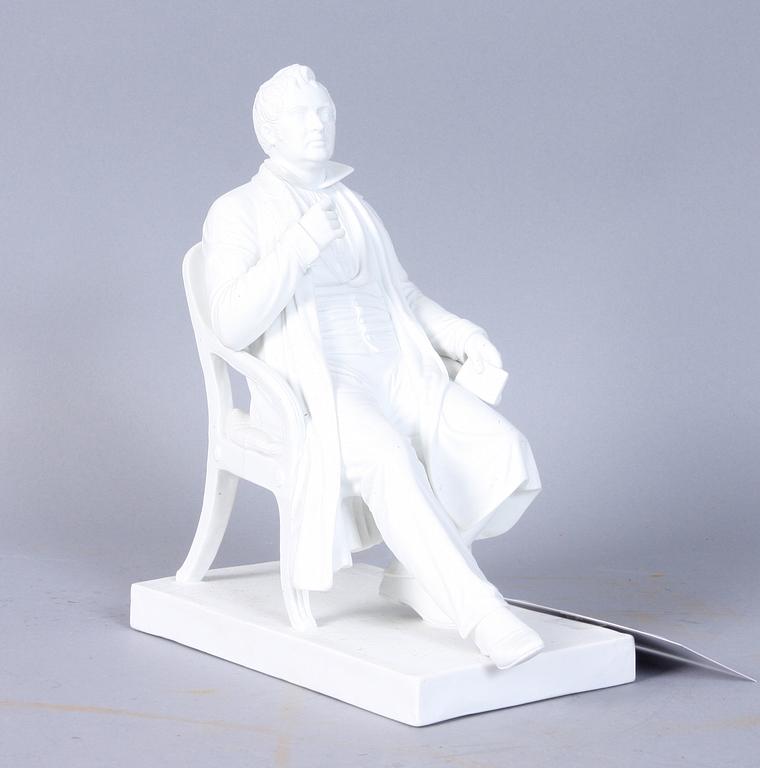 FIGURIN, parian, Kongl Dansk, stmpl "Eneret".