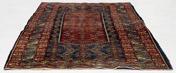 A Sarouk rug, west Persia, c. 197 x 128 cm.