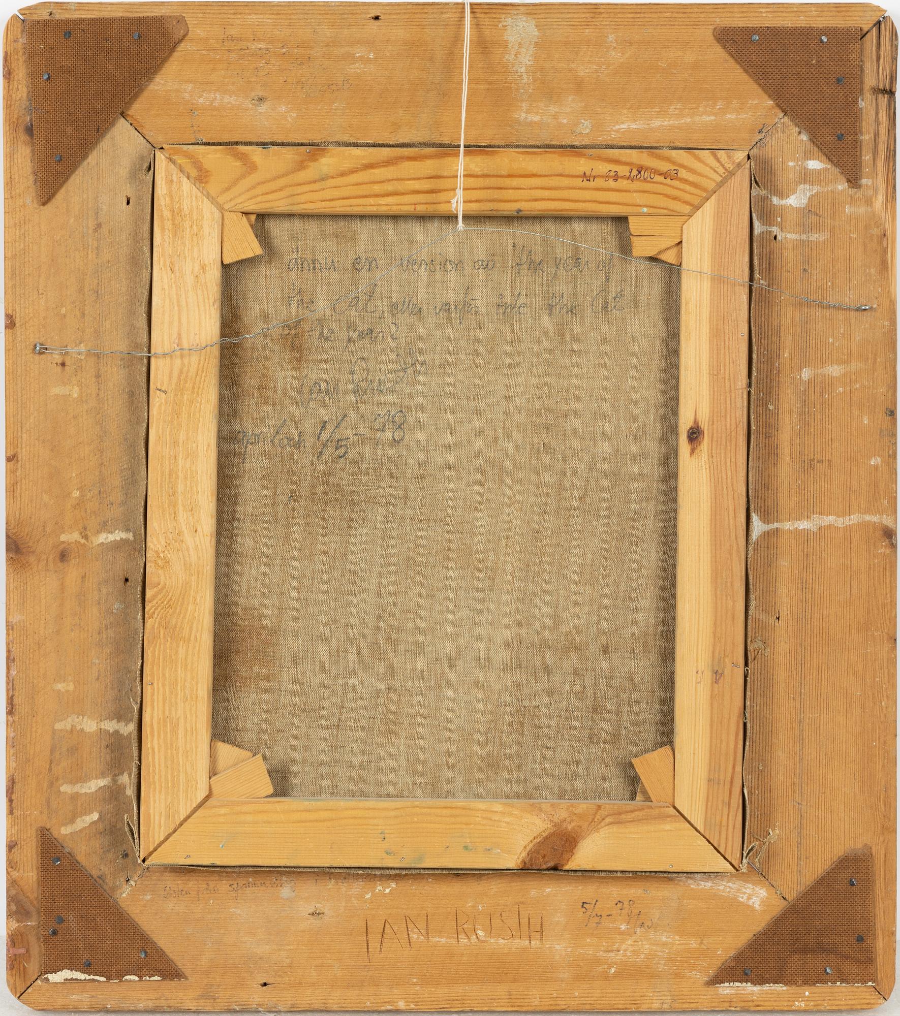 Ian Rusth, "The Year of the Cat".