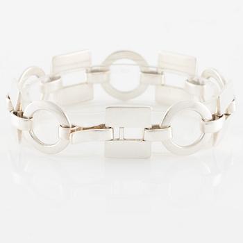 Sven-Erik Högberg, arm link, silver.