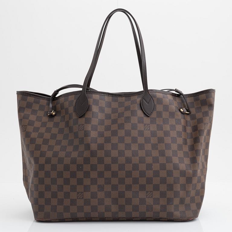 Louis Vuitton, a Damier Ebene 'Neverfull GM' bag, 2010.