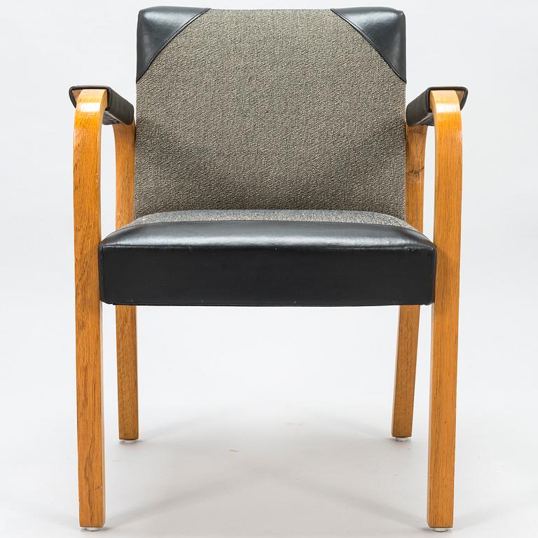 ALVAR AALTO. A late 20th century model 46 armchair. Made to order.