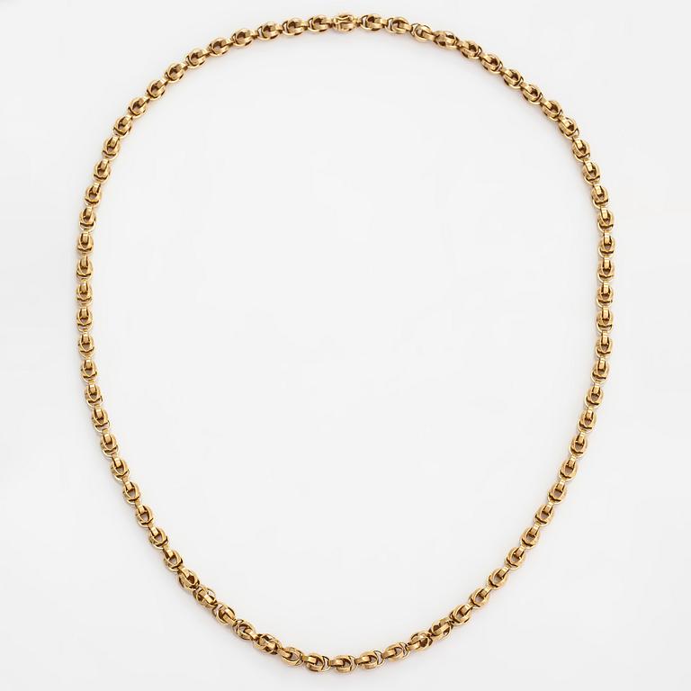 Halsband i 18K guld. Schweiz.