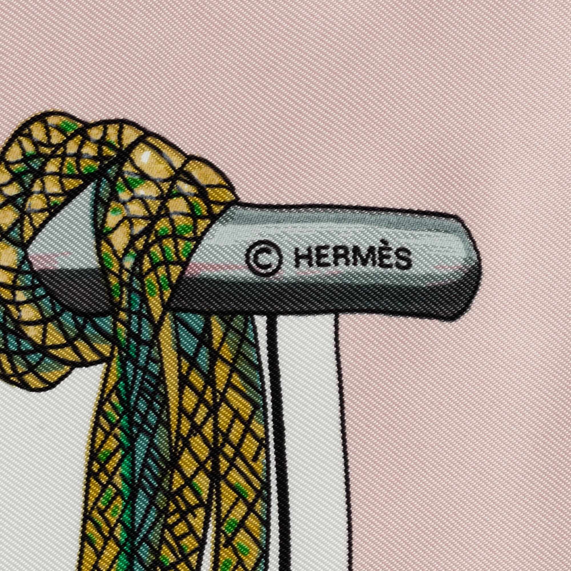 HERMÈS, scarf, 'Passementeri'.