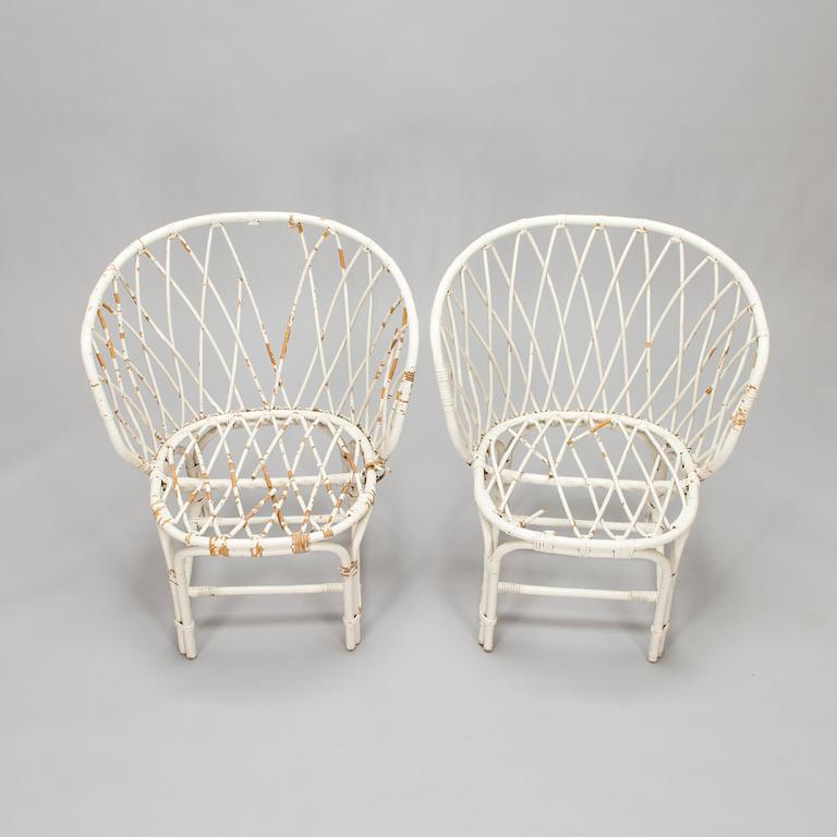 Maija Heikinheimo, Korgstolar, ett par, modell 370 1900-talets mitt eller 2000-tal.