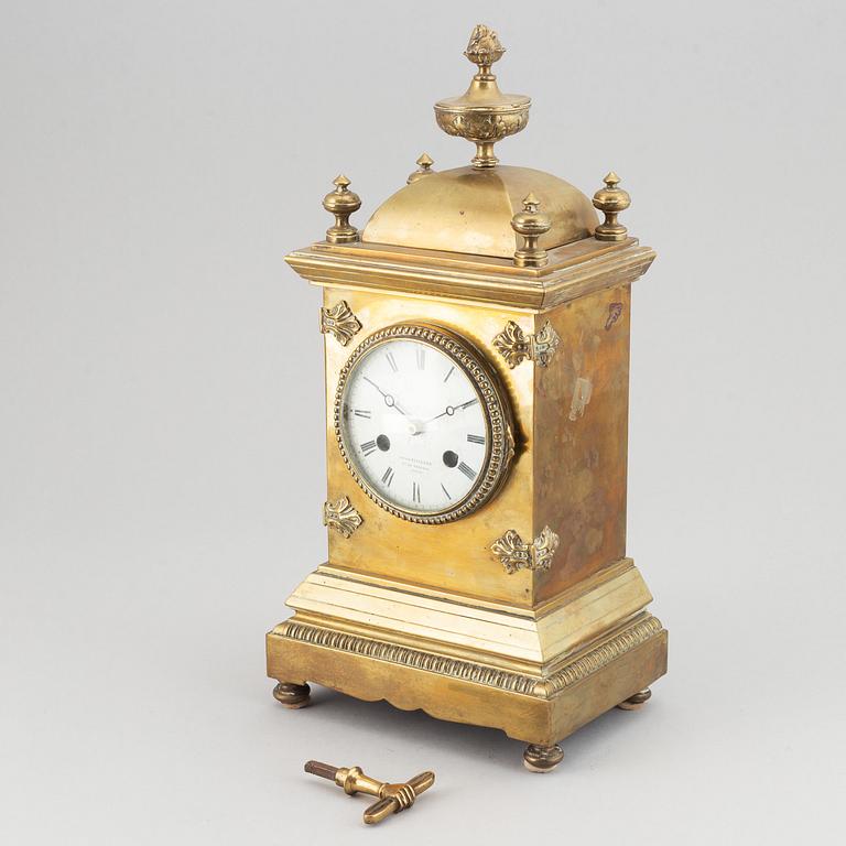 A French table clock signed Victor Paillard, second half of the 19th century.