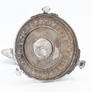 Parfymbrännare, silver, Gustav Möllenborg, Stockholm, 1839.