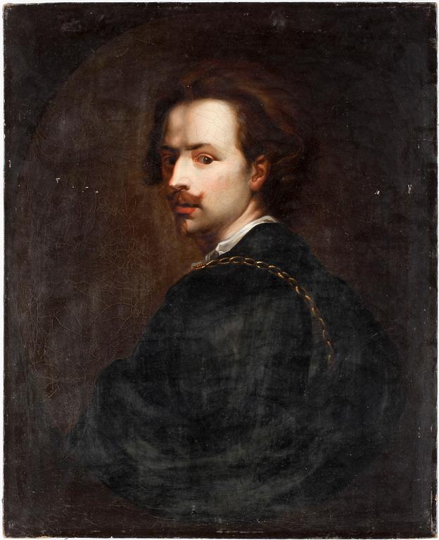 ANTHON VAN DYCK, kopia efter, troligen Frankrike tidigt 1800-tal.