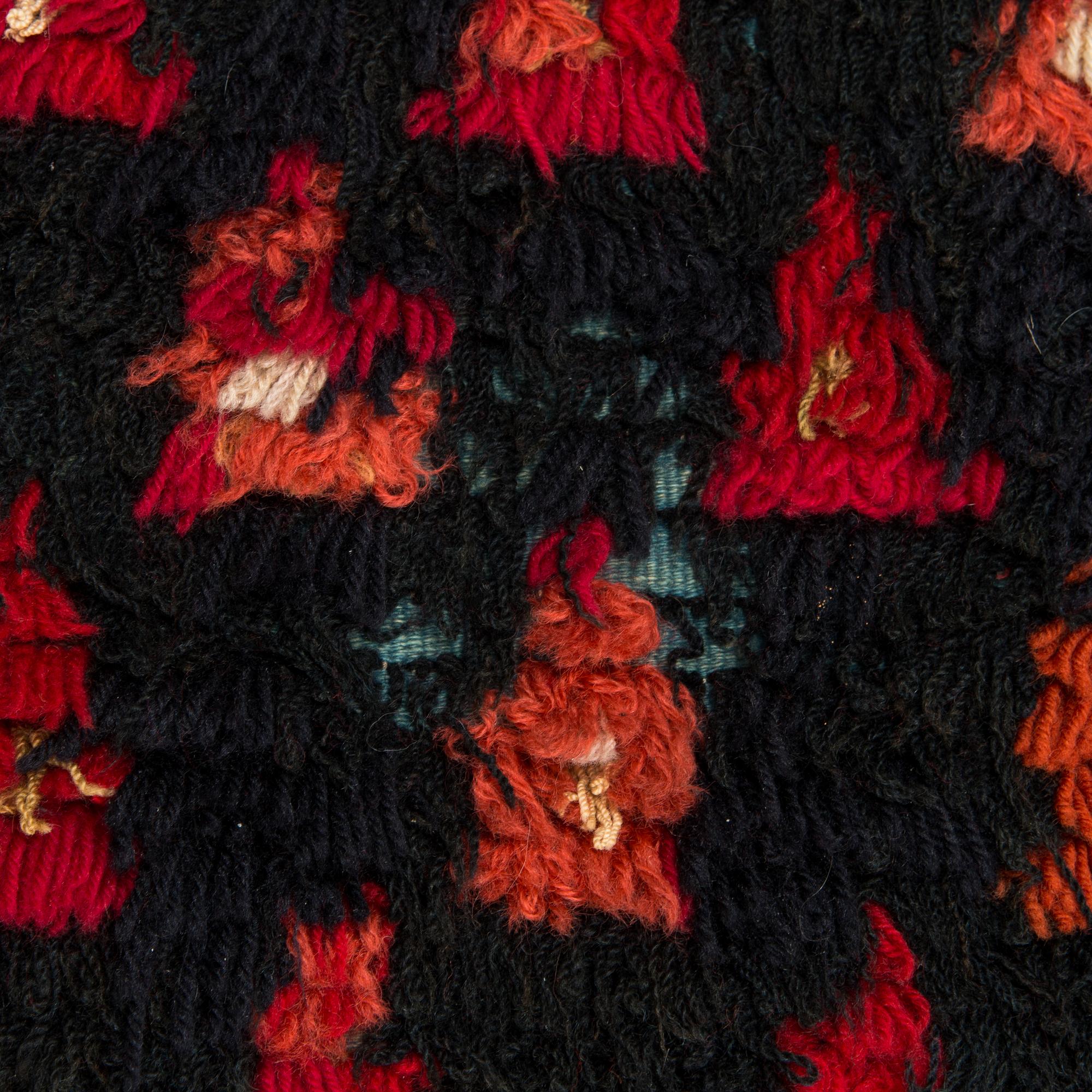Rya, allmoge, Finland 1800-talets slut. Ca 175 x 135 cm.