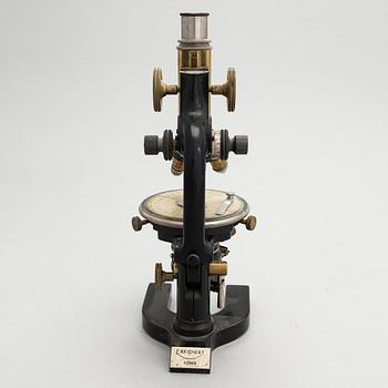 C Reichert, A microscope in box. Wienna ca. 1920.