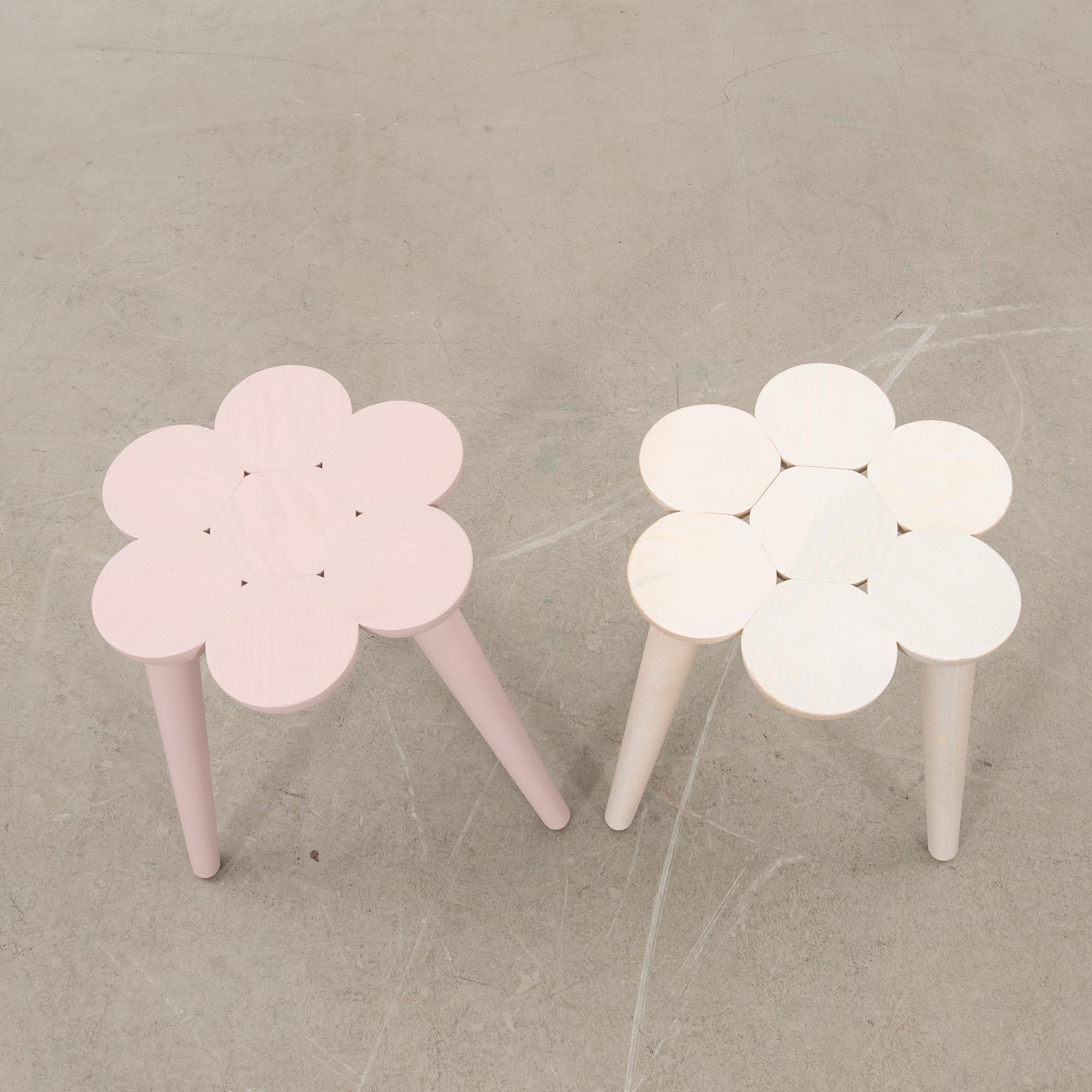 Lisa Hilland, stools 2 pcs "Smyltha" for Mylhta.