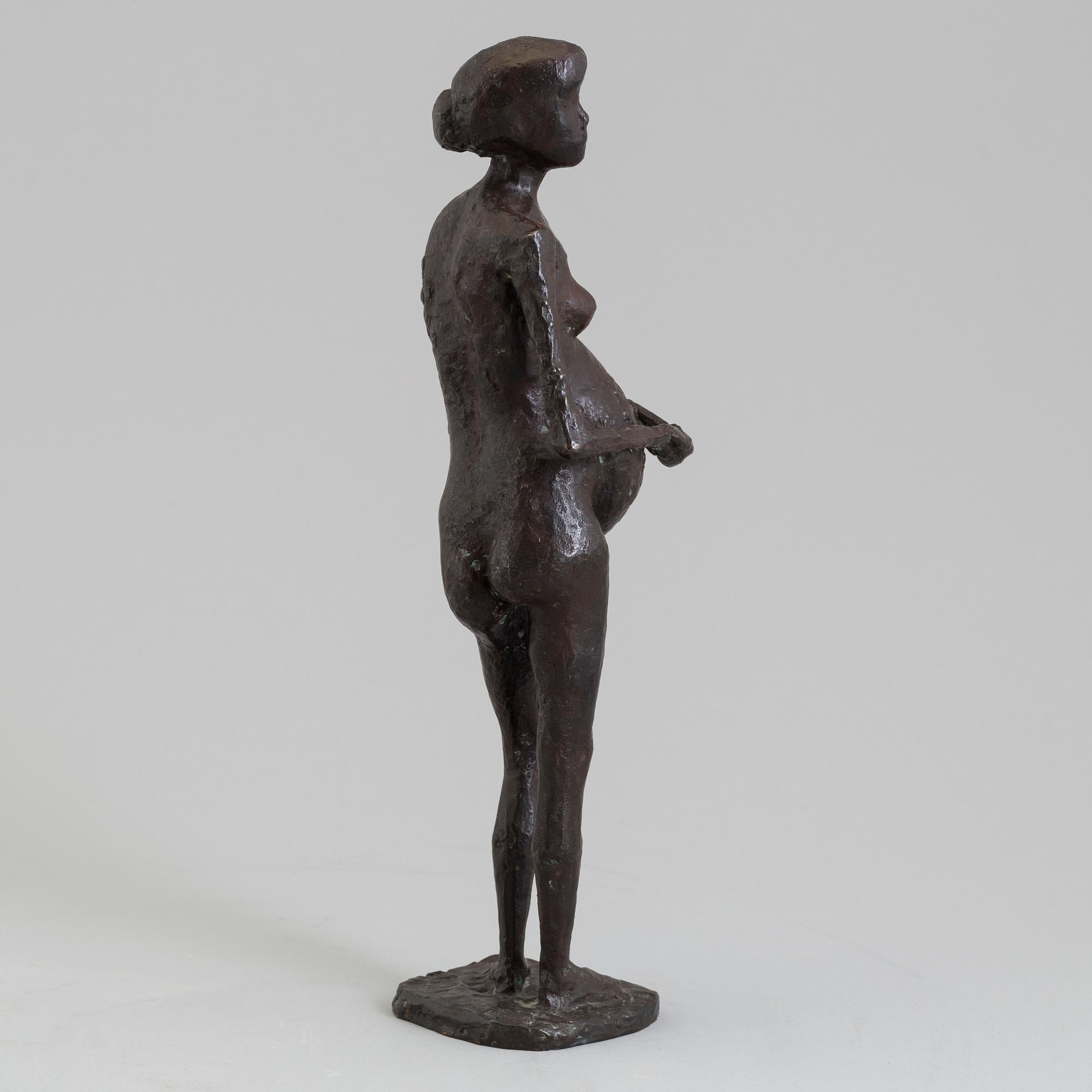 ASMUND ARLE, Sculpture, bronze, signed Asmund Arle and dated 1959.