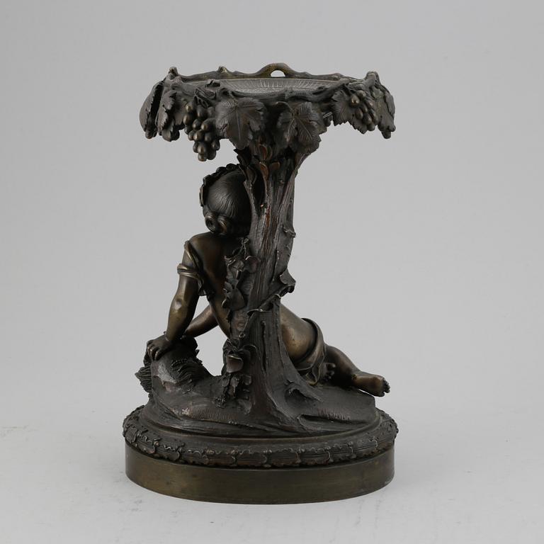 A Bronze tazza, 1800's.