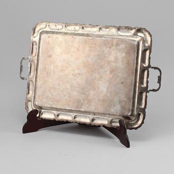 BRICKA, silver, Mexico, 1900-tal, vikt ca 1570 gram.