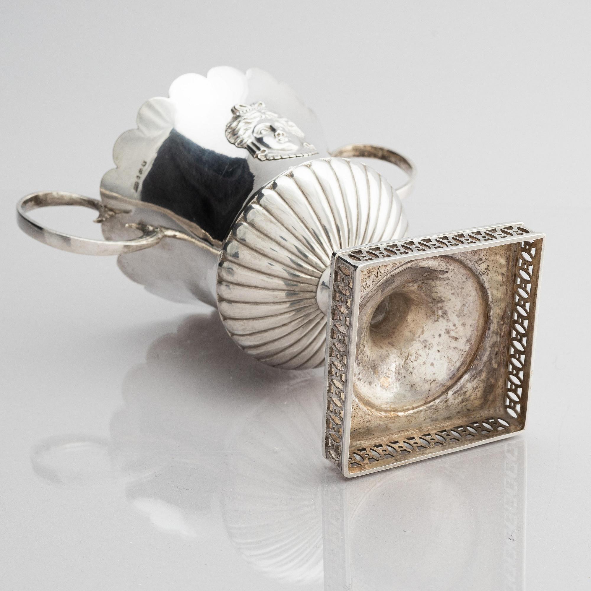 Pehr Zethelius, pokal, silver, Stockholm 1807. Empire.