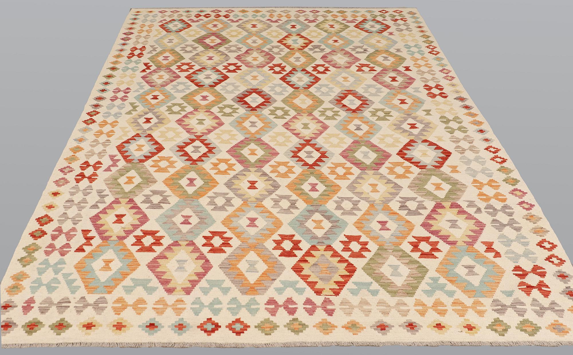 A rug, Kilim, ca 302 x 204 cm.