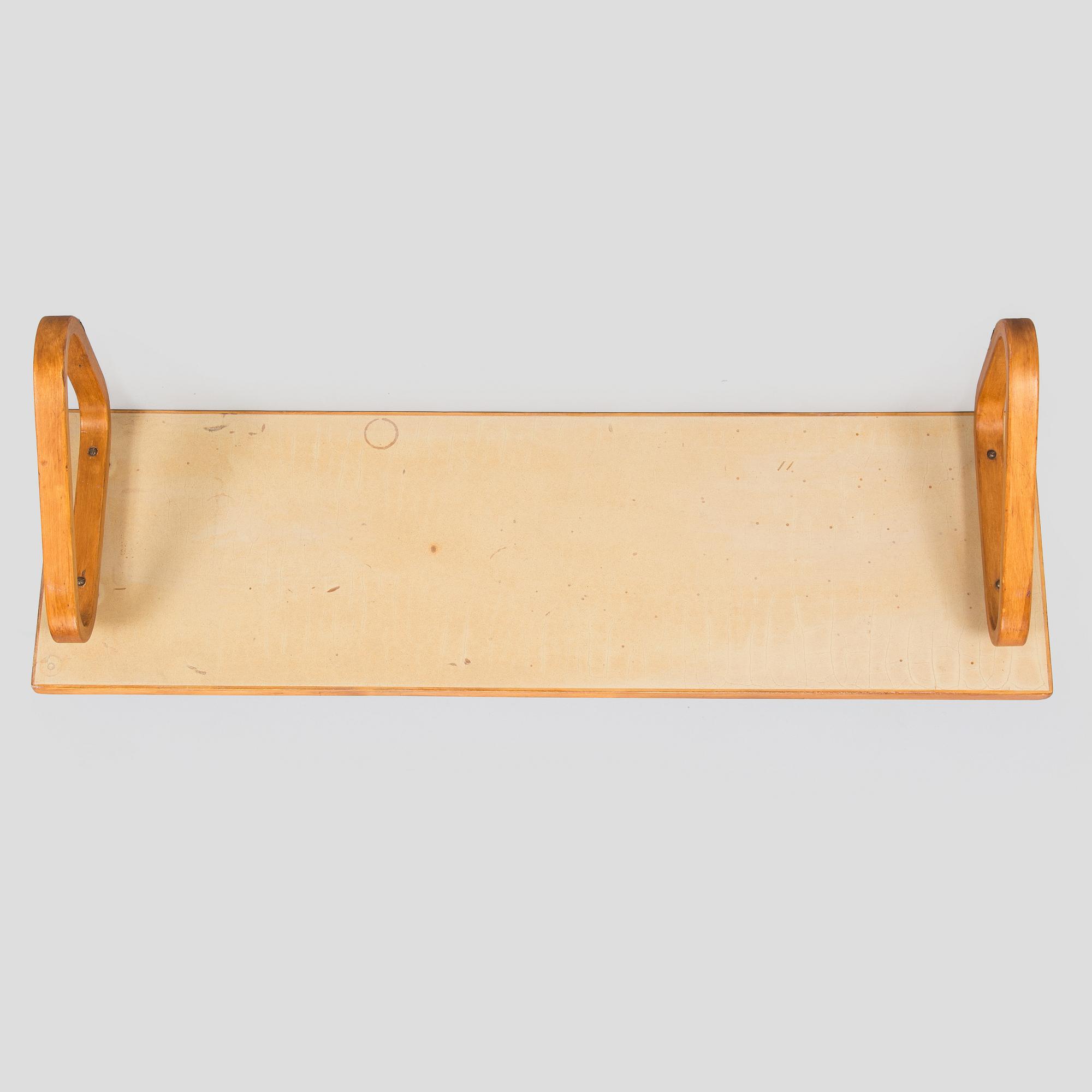 Alvar Aalto, a 1930s shelf, model 112/L for O.Y. Huonekalu- ja Rakennustyötehdas A.B.