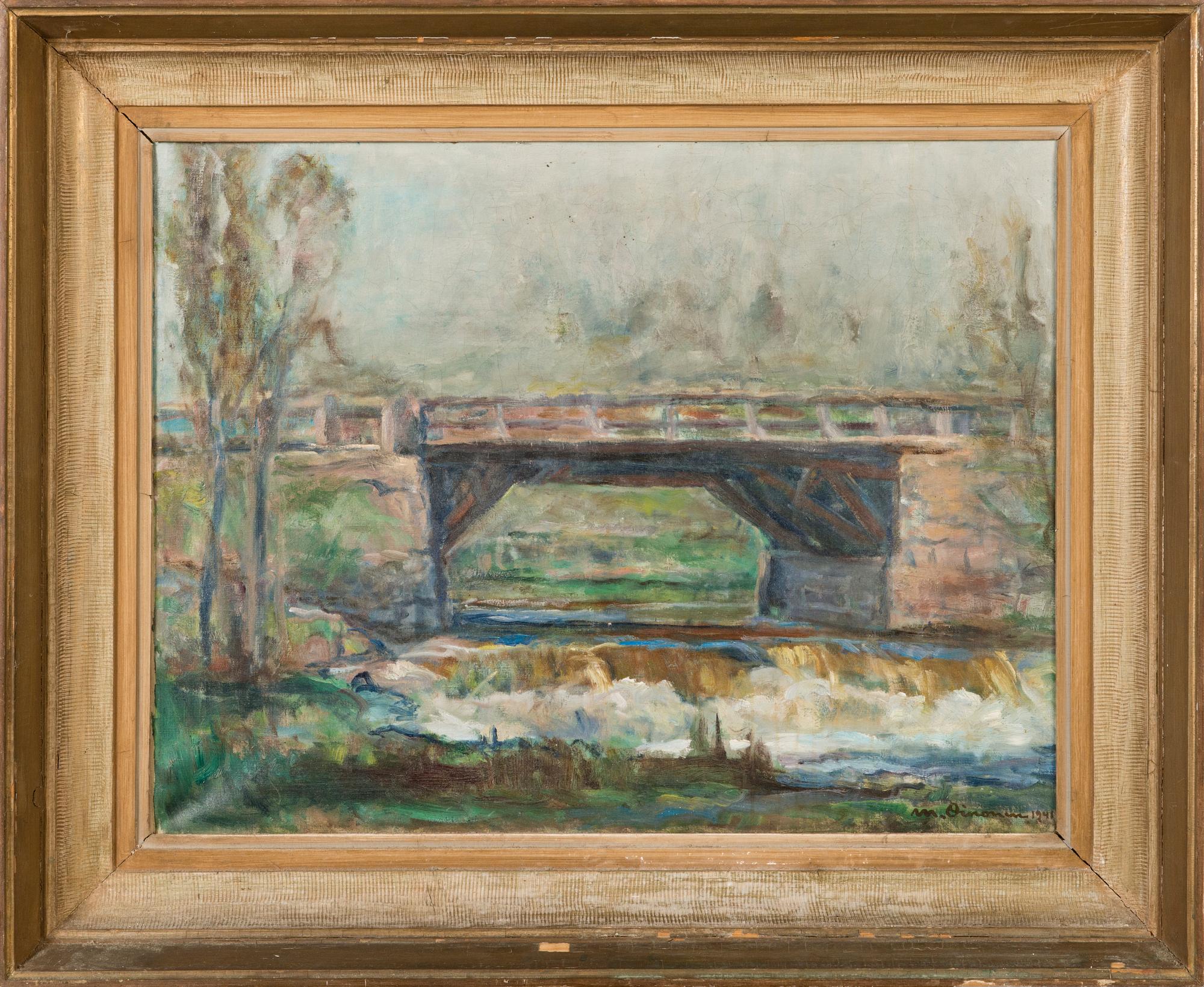MIKKO OINONEN, oil on canvas, signed and dated 1941.