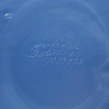 BERTIL VALLIEN, flaska, "Satellite" Kosta Boda Artist's Choice.