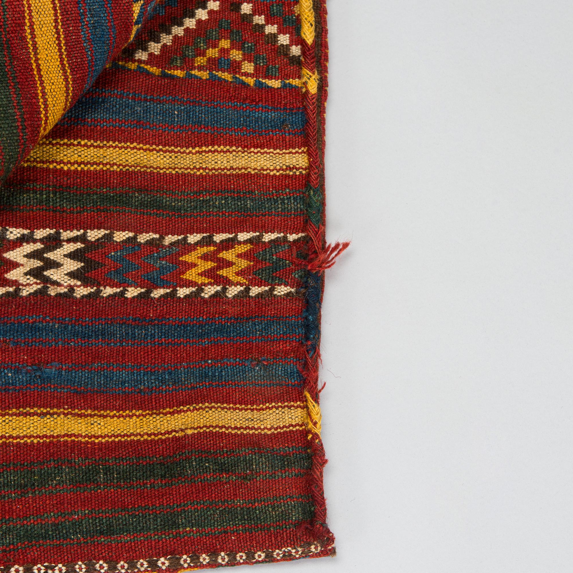 A pair of west persian saddel bags. Circa  150 x 80 cm.
