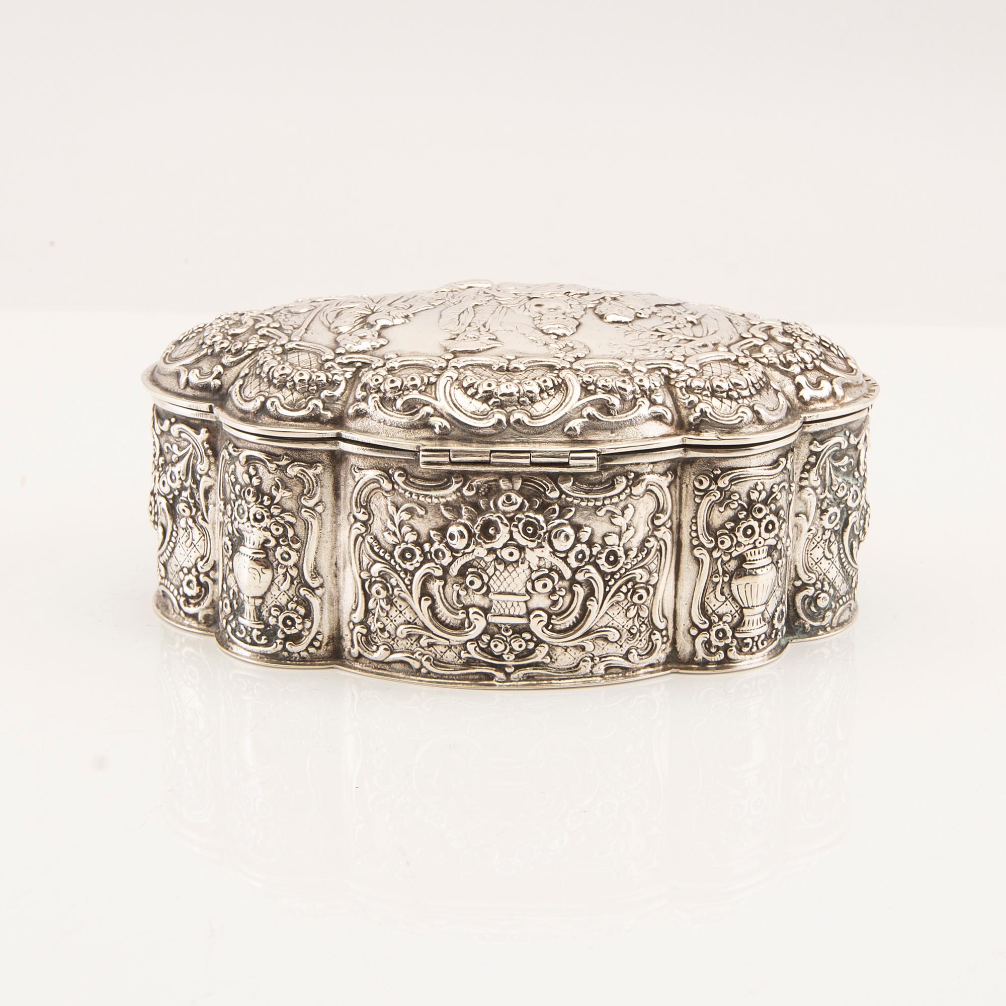 JL Hultman skrin silver Stockholm 1949.