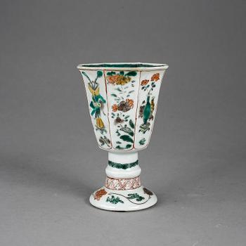 KALK, porslin, Kina, Kangxi (1662-1722).