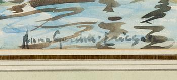 Anna Gardell-Ericson, Harbour scene.