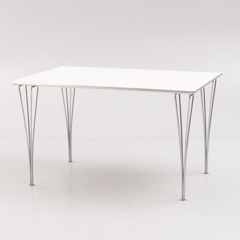 Bruno Mathsson, a 'Rektangulär' dining table for Fritz Hansen Denmark, dated 1988.