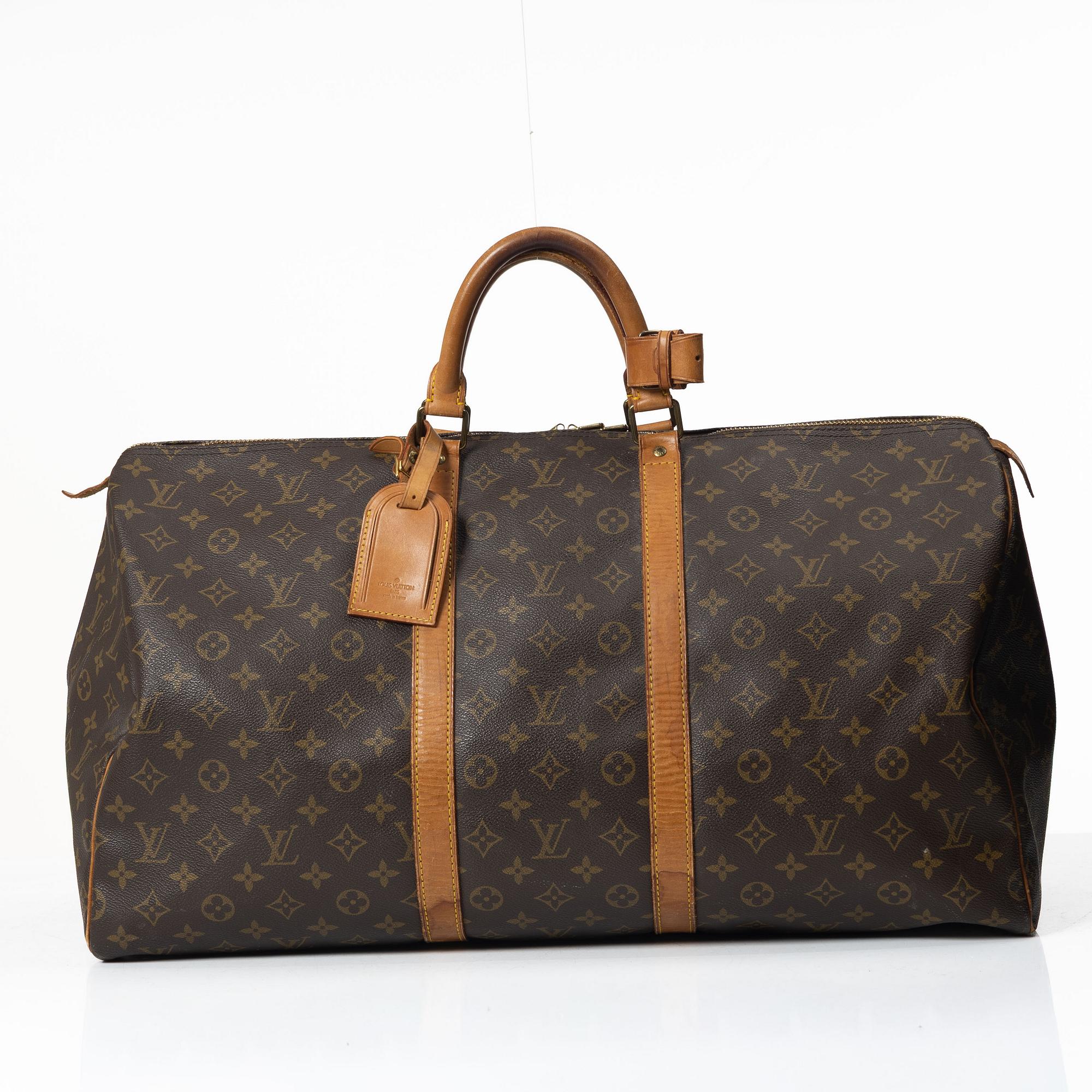 Louis Vuitton, weekend bag, “Keepall 60”.