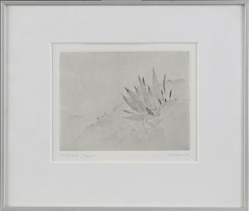 GUNNAR NORRMAN, etsning, signerad, numrerad 2/23 och daterad  1982.