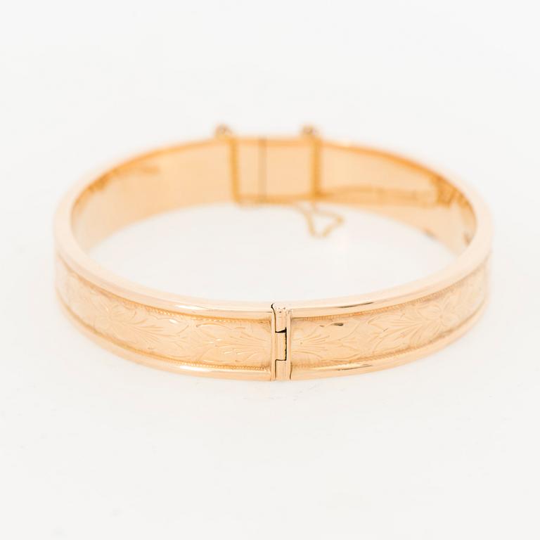 A BRACELET, 14K gold. Turku Finland 1954.