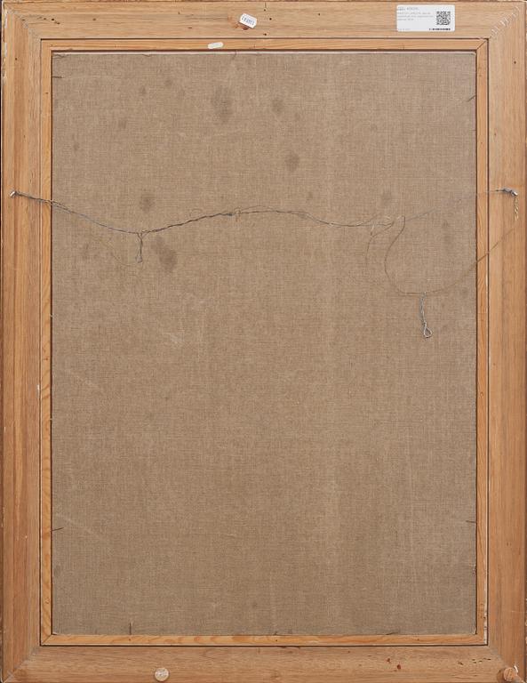 MARCUS LARSON, olja på uppfodrad duk, signerad och daterad 1859.