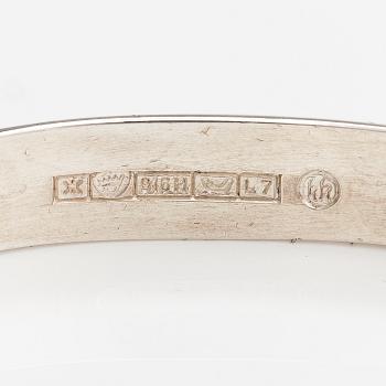 Armband, modell 1269, silver. Kalevala Koru, Helsingfors 1964.